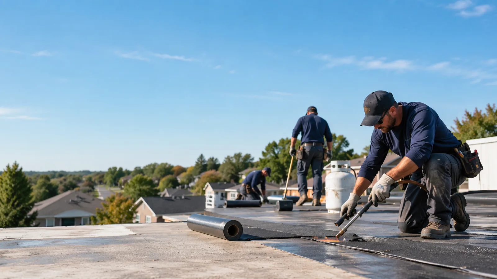 Flat Roof Leak Repair providers in Cobden, IL
